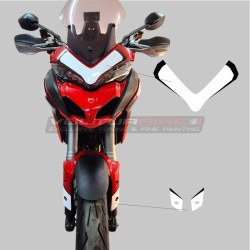 Set d’autocollants décoratifs pour bulle et aile avant - Ducati Multistrada 1200 / 1260