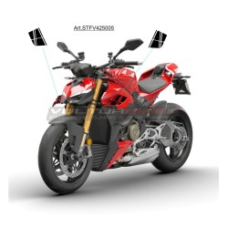 Adesive a scacchi per alette - Ducati Streetfighter V4