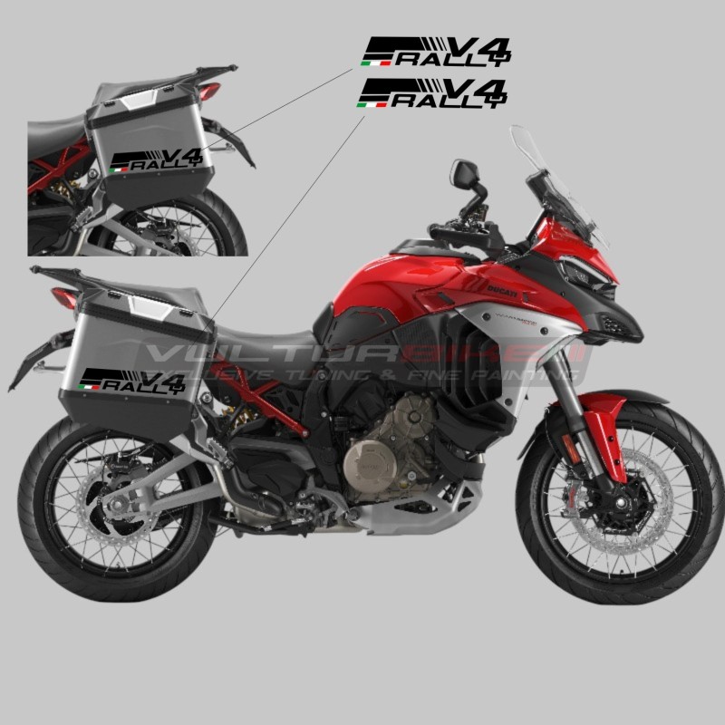 Adesivi per valigie - Ducati Multistrada V4 Rally