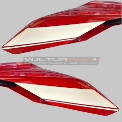 Kit d’autocollants rouge blanc - Ducati Streetfighter V4 / V4S