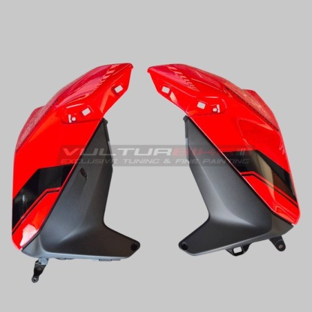 Kit adesivi rosso nero - Ducati Streetfighter V4 / V4S