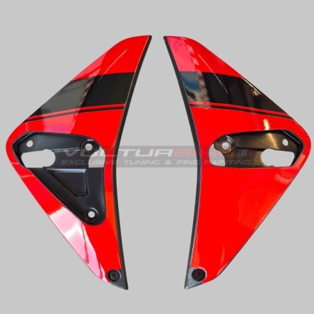 Kit autocollants rouge noir - Ducati Streetfighter V4 / V4S