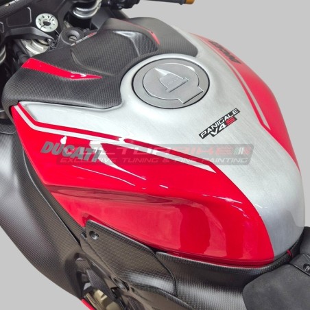 Coloured full carbon tank cover - Ducati Panigale and Streetfighter V4 / V4S