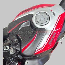 Farbige Vollcarbon-Tankabdeckung - Ducati Panigale und Streetfighter V4 / V4S