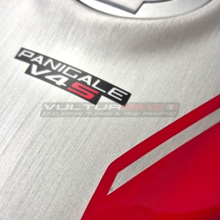 Coloured full carbon tank cover - Ducati Panigale and Streetfighter V4 / V4S