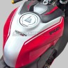 Coloured full carbon tank cover - Ducati Panigale and Streetfighter V4 / V4S