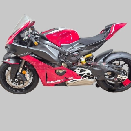 Farbige Vollcarbon-Tankabdeckung - Ducati Panigale und Streetfighter V4 / V4S