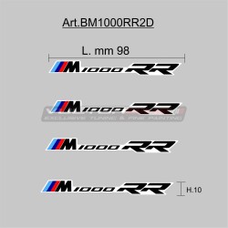 4 Klebeabzeichen - BMW M1000RR