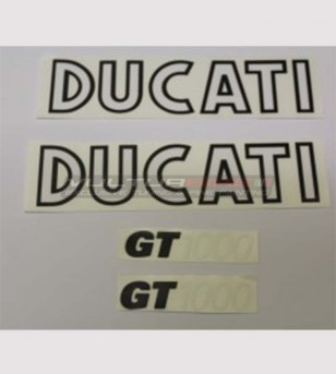 Kit adesivi replica compatibile - Ducati GT 1000