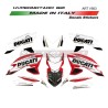 Kit adhesivo de diseño Tricolor - Ducati Hypermotard 821