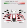 Kit adhesivo de diseño Tricolor - Ducati Hypermotard 939