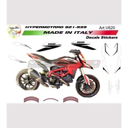 Kit de pegatinas para diseño personalizado Ducati Hypermotard 821