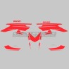 Diseño colorido del kit de pegatinas - Ducati Hypermotard 821/939