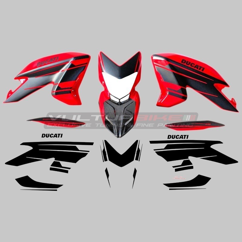 Kit adhésif couleur design - Ducati Hypermotard 821/939