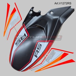 Design evolution stickers for carbon mudguard - Ducati Multistrada V4RS