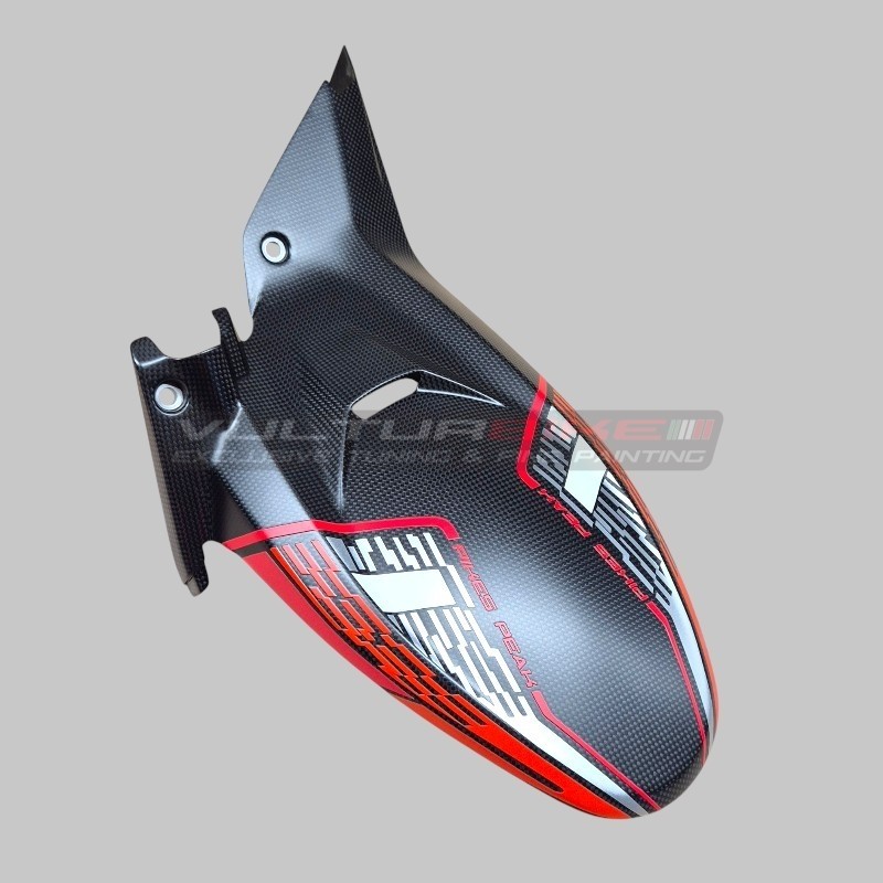 Garde-boue arrière en carbone avec nouveau design - Ducati Multistrada V4 Pikes Peak