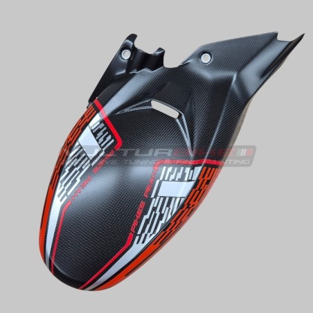Carbon rear fender with new design - Ducati Multistrada V4 Pikes Peak