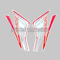 Adesivi design evolution per parafango in carbonio - Ducati Multistrada V4 Pikes Peak 2025