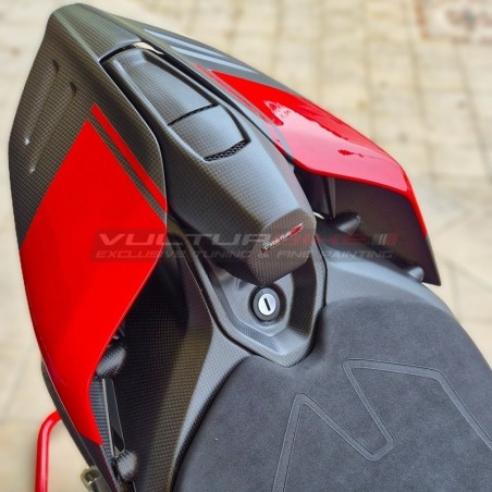 Cola de carbono pintada para Ducati Panigale y Streetfighter V4 / V4S