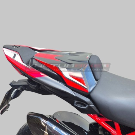 Sozius Sitzbezug für Ducati Multistrada V4 Pikes Peak 2022 / 2024