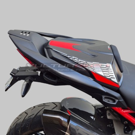 Coperchio monoposto sella passeggero per Ducati Multistrada V4 Pikes Peak 2025 / 2026