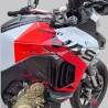 Livrea personalizzata per Ducati Multistrada V4S iceberg white