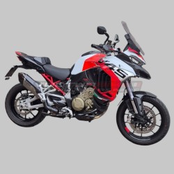 Librea personalizada para Ducati Multistrada V4S iceberg blanco
