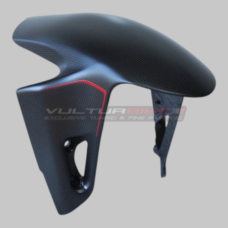 Garde-boue avant en carbone design sur mesure pour Ducati Streetfighter V4