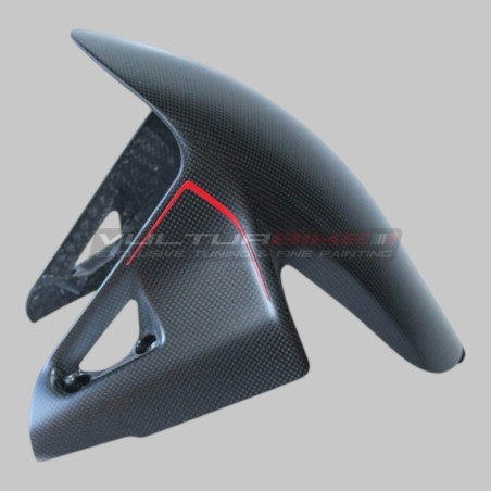 Garde-boue avant en carbone design sur mesure pour Ducati Streetfighter V4
