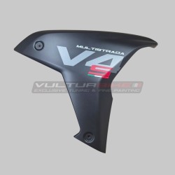 Pannelli laterali colorati nero opaco per Ducati Multistrada V4