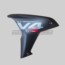 Paneles laterales de color negro mate para Ducati Multistrada V4