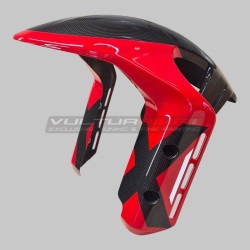 Guardabarros delantero de carbono personalizado - Ducati DesertX