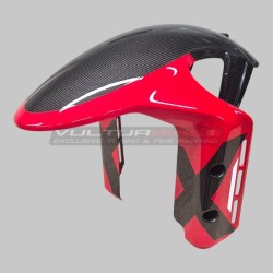 Garde-boue avant en carbone personnalisé - Ducati DesertX