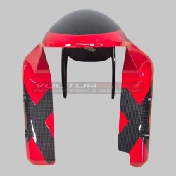 Parafango anteriore in carbonio personalizzato - Ducati DesertX