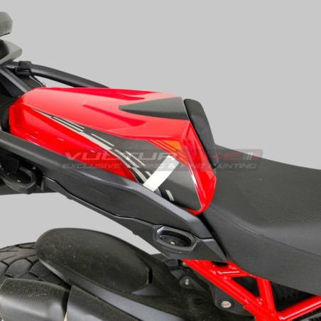 Singleroad-Heck mit integriertem Fach - Ducati Multistrada V4 Pikes Peak