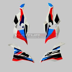 Komplettes Aufkleberset für weißes Motorrad – BMW S1000RR