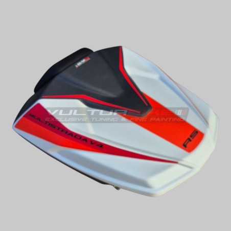 Couvre-siège passager solo pour Ducati Multistrada V4 RS 2024 / 2025 / 2026