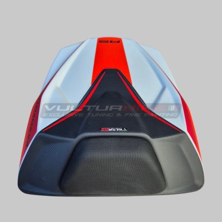 Couvre-siège passager solo pour Ducati Multistrada V4 RS 2024 / 2025 / 2026