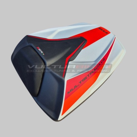 Solo passenger seat cover for Ducati Multistrada V4 RS 2024 / 2025 / 2026