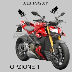 Klebebänder für obere Klappen – Ducati Streetfighter V4 / V4S