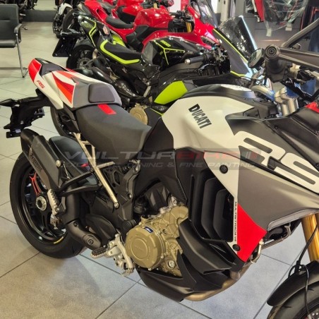 Solo-Beifahrersitzbezug für Ducati Multistrada V4 RS 2024 / 2025 / 2026