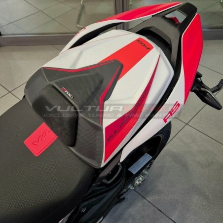 Solo passenger seat cover for Ducati Multistrada V4 RS 2024 / 2025 / 2026