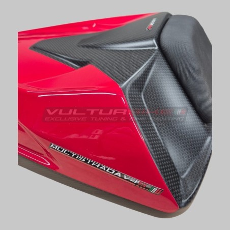 Coperchio monoposto sella passeggero per Ducati Multistrada V4 / V4S Pikes Peak  2021 / 2026