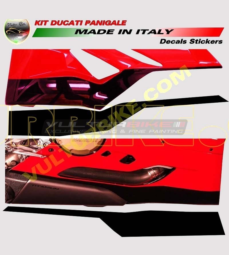 Aufkleber für untere Verkleidungen Look R 1299 - Ducati Panigale 899 / 1199 / 959 / 1299 / V2