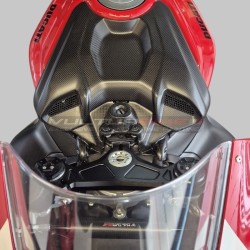 Ensemble de cache-batterie en fibre de carbone - Ducati Panigale V4