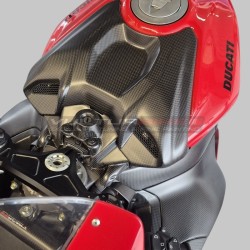 Juego de tapa de batería de fibra de carbono - Ducati Panigale V4