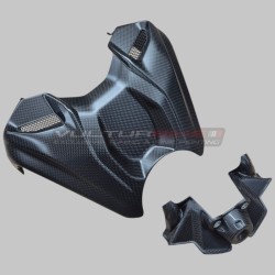 Ensemble de cache-batterie en fibre de carbone - Ducati Panigale V4