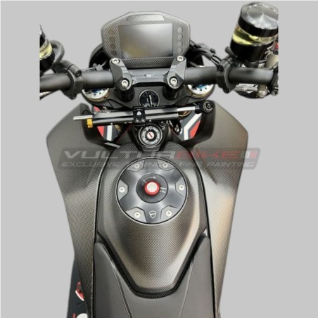 Zentrale Kohletankabdeckung - Ducati Hypermotard 950