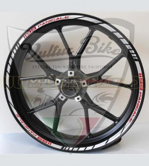 Customizable adhesive profiles for rims - Ducati Panigale