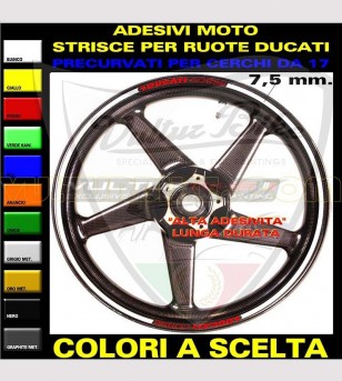 Profili adesivi Ducati Corse per cerchi - Ducati
